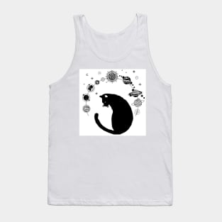 Planet cat Tank Top